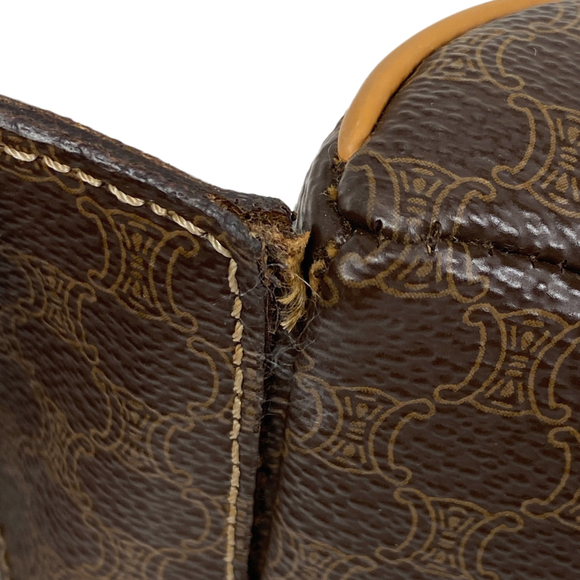 Celine Macadam pattern waist bag canvas brown - Picture 4 of 9